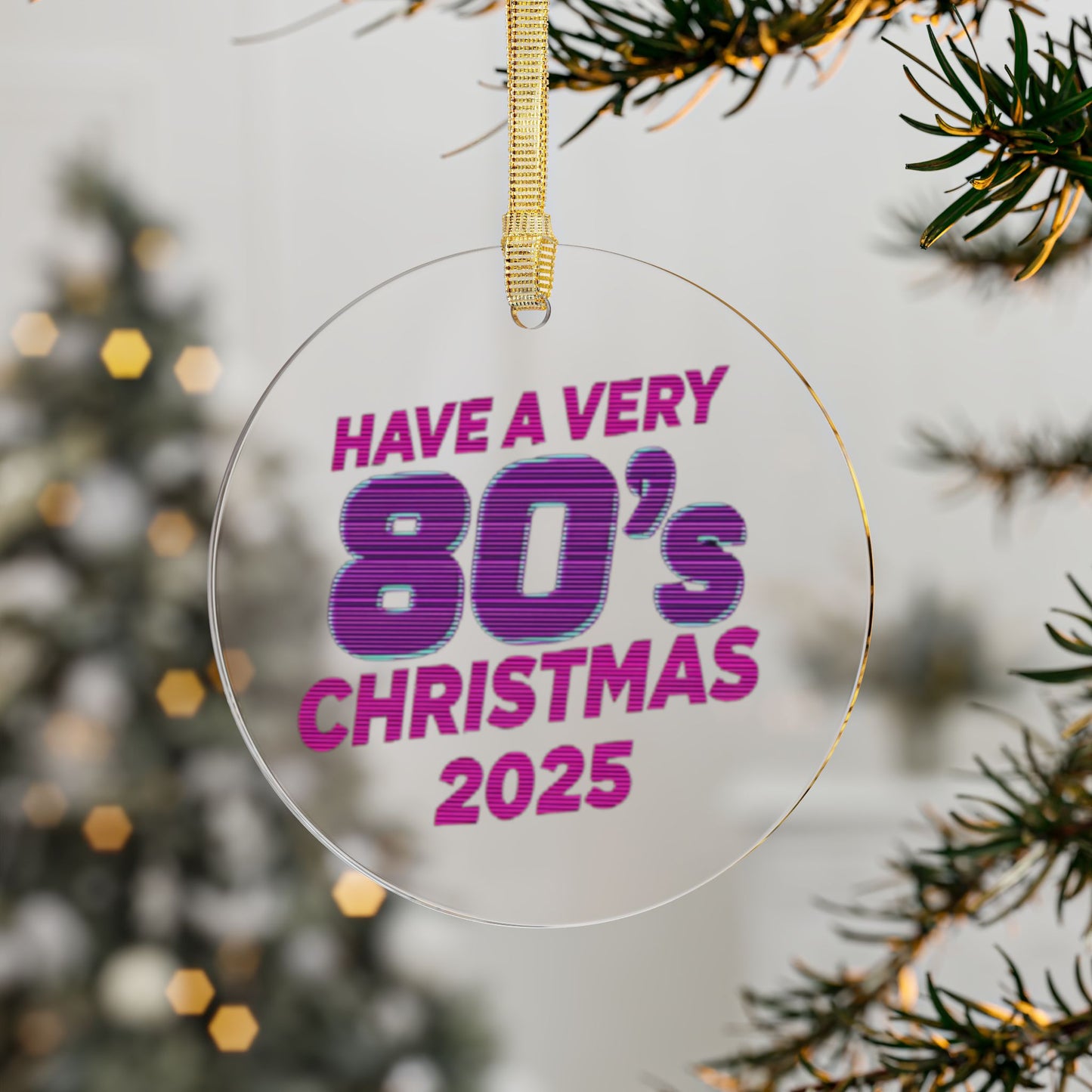 Have A Very 80's Christmas - 3 - Acrylic