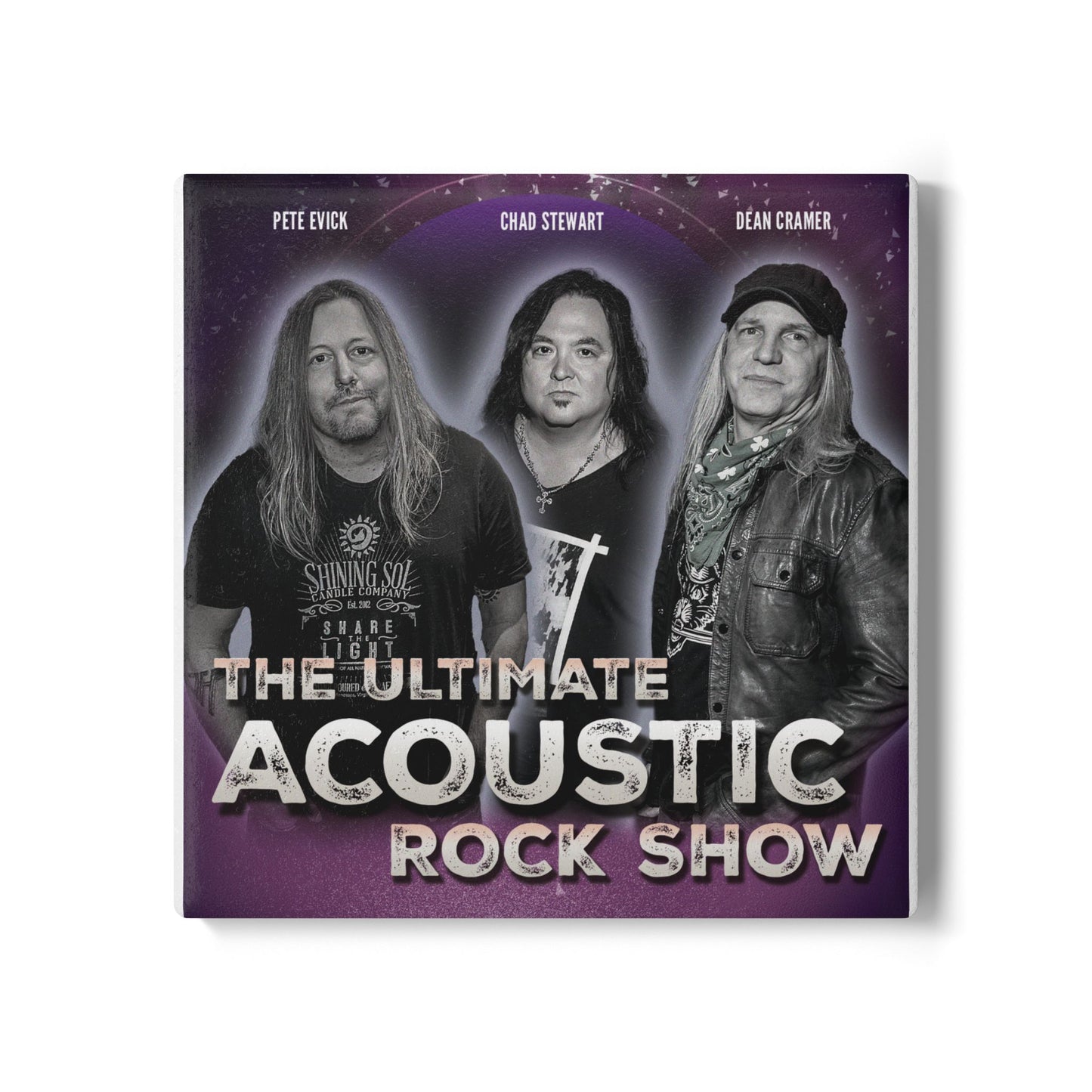 Ultimate Acoustic Rock Show Ceramic Coaster