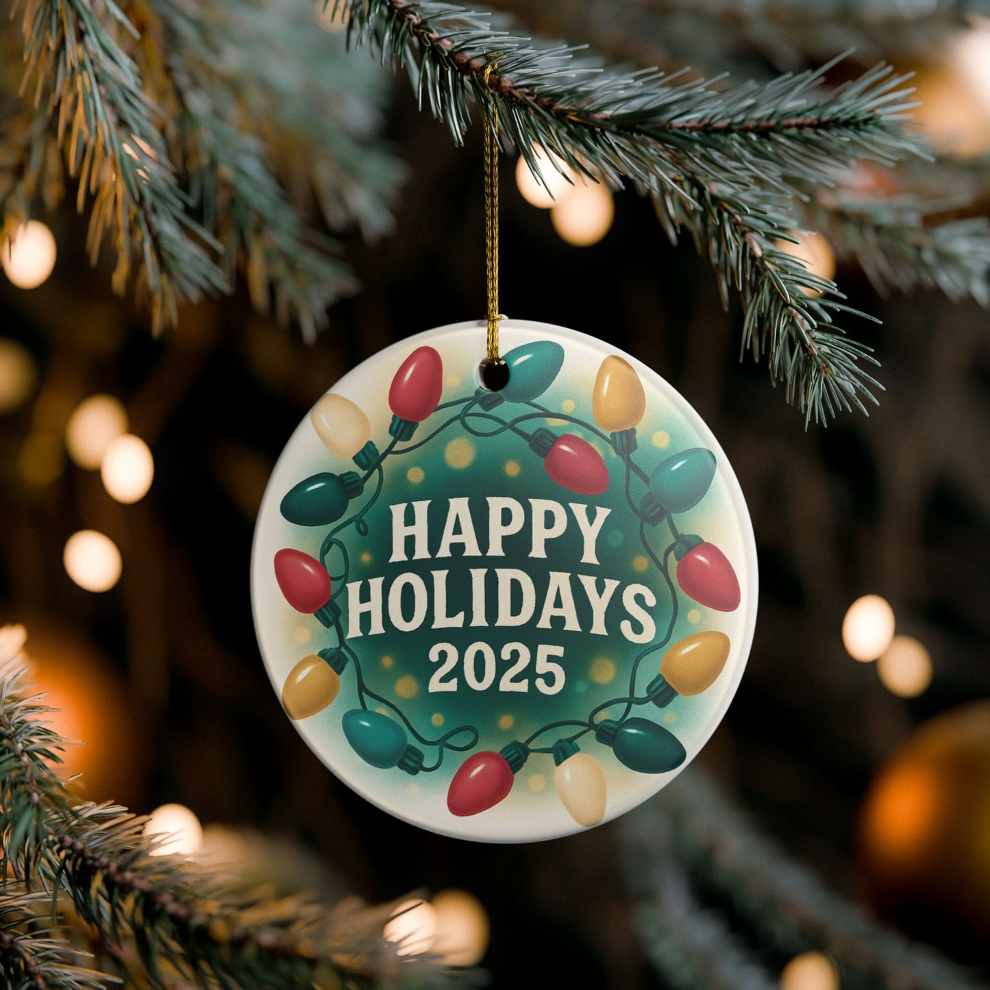 Happy Holidays 2025 - 1 - Ceramic