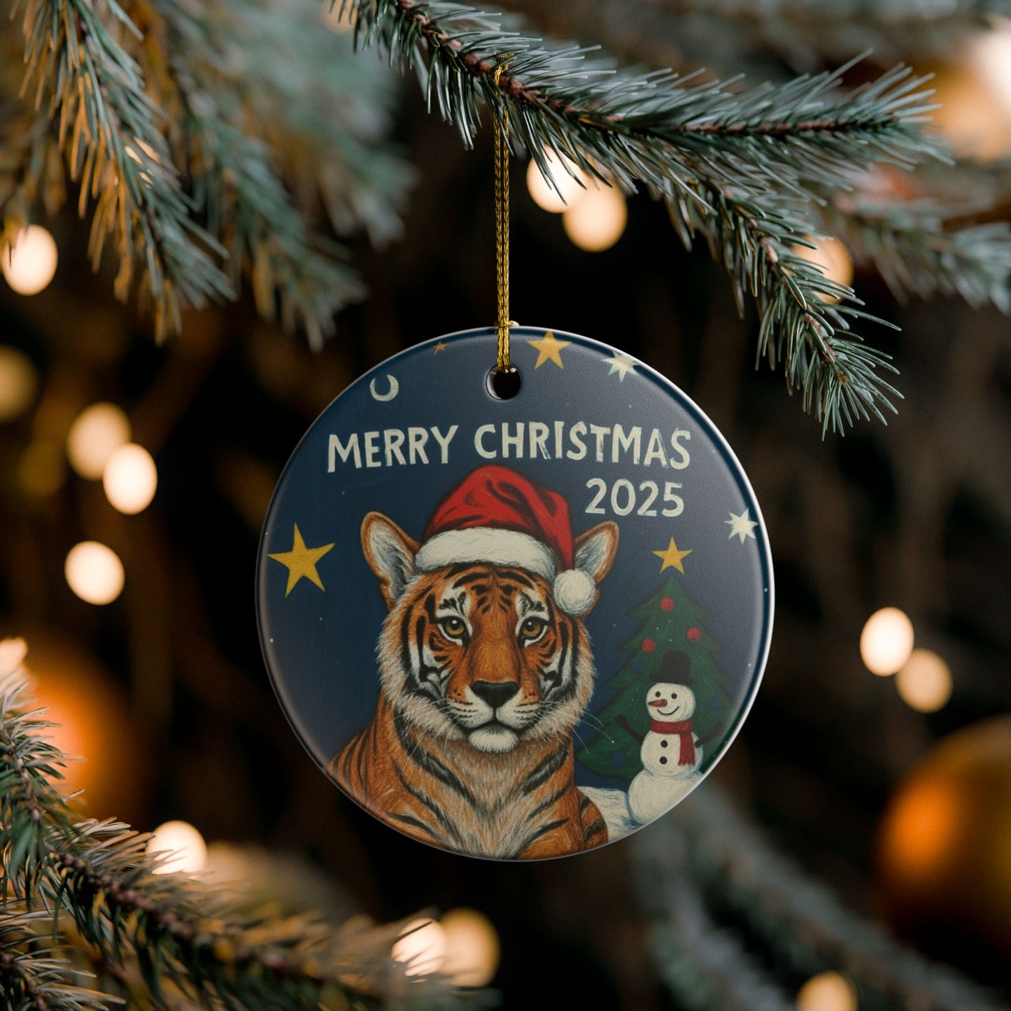 Tiger Christmas 2025 - 1 - Ceramic
