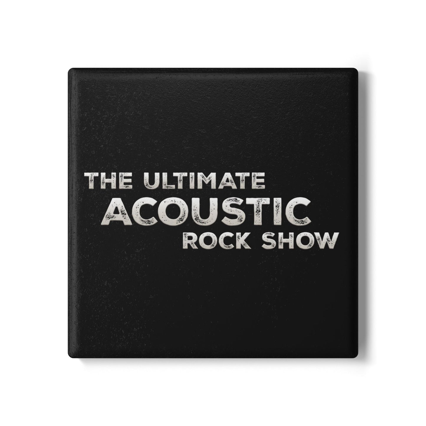 Acoustic Rock Show Ceramic Coaster
