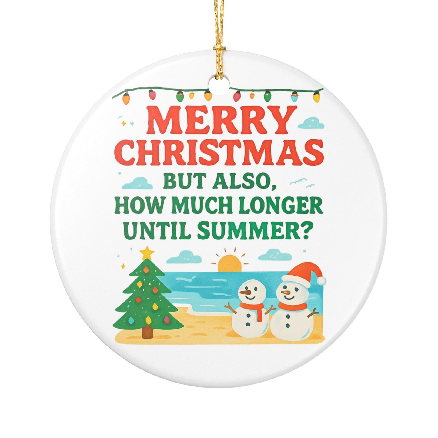 But Also How Much Longer Until Summer - 1 - Ceramic