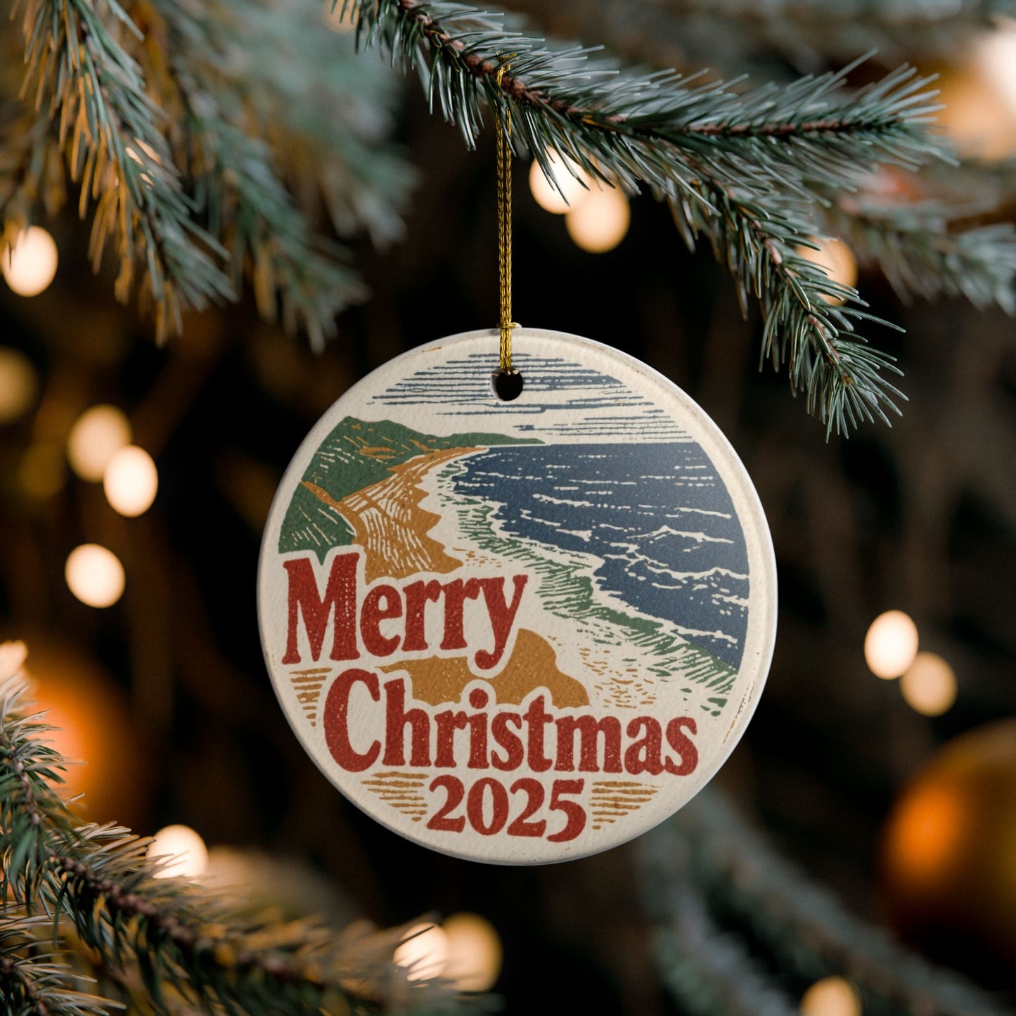 California Coast Christmas 2025 - 1 - Ceramic