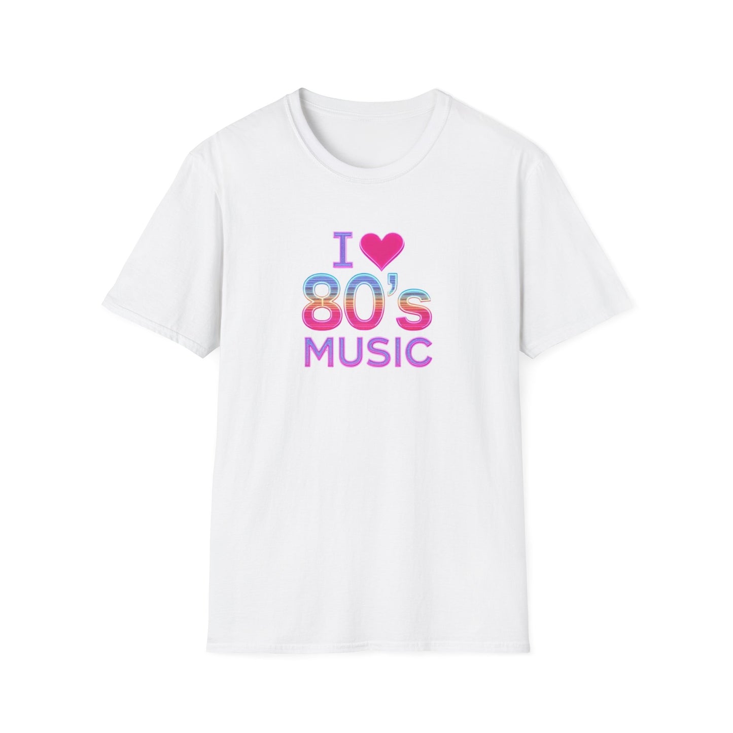 I Love 80's Music - T Shirt