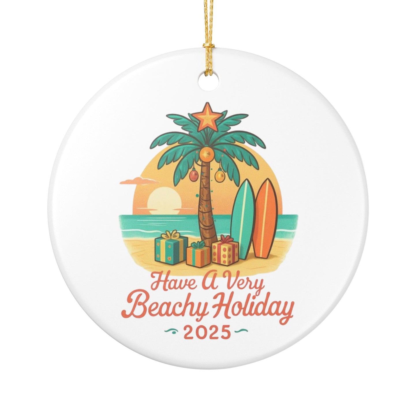 Have A Very Beachy Holiday - 1 - Ceramic
