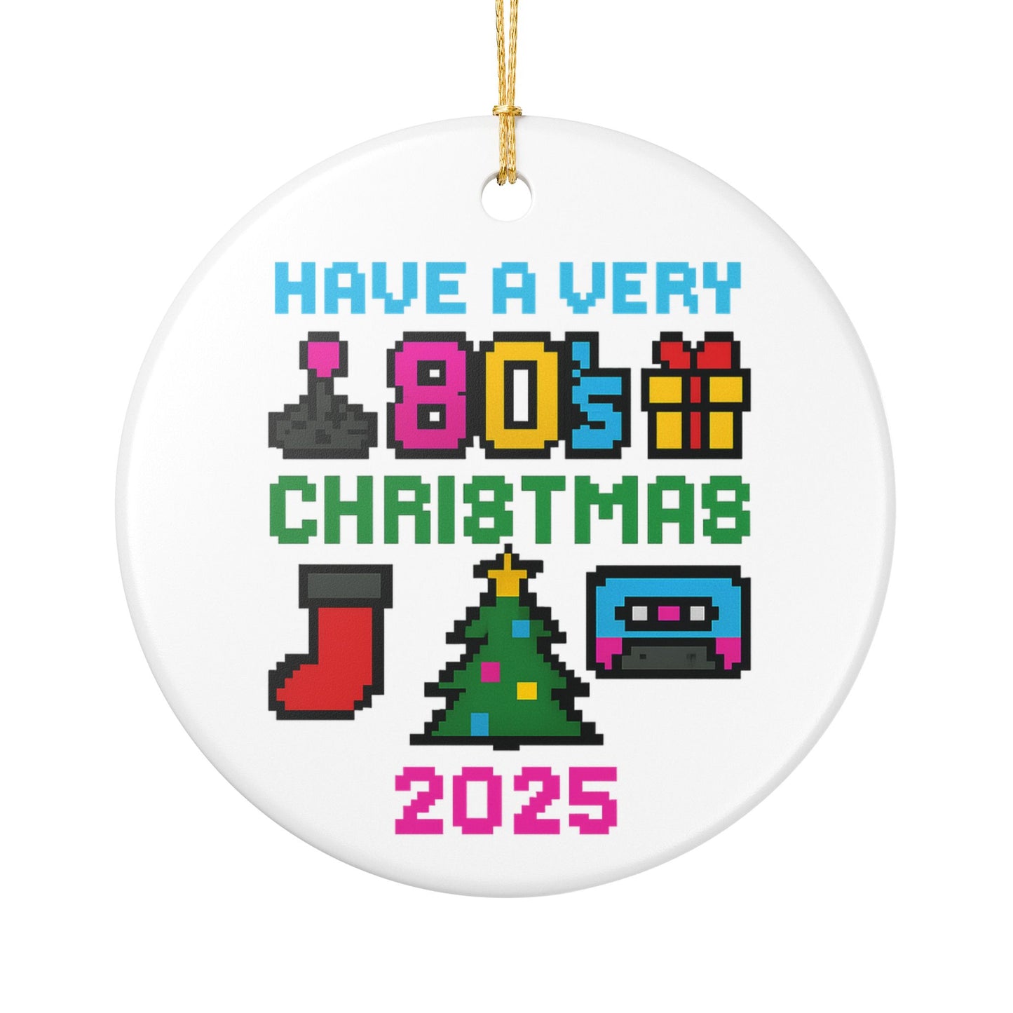 Have A Very 80's Christmas - 1 - Ceramic