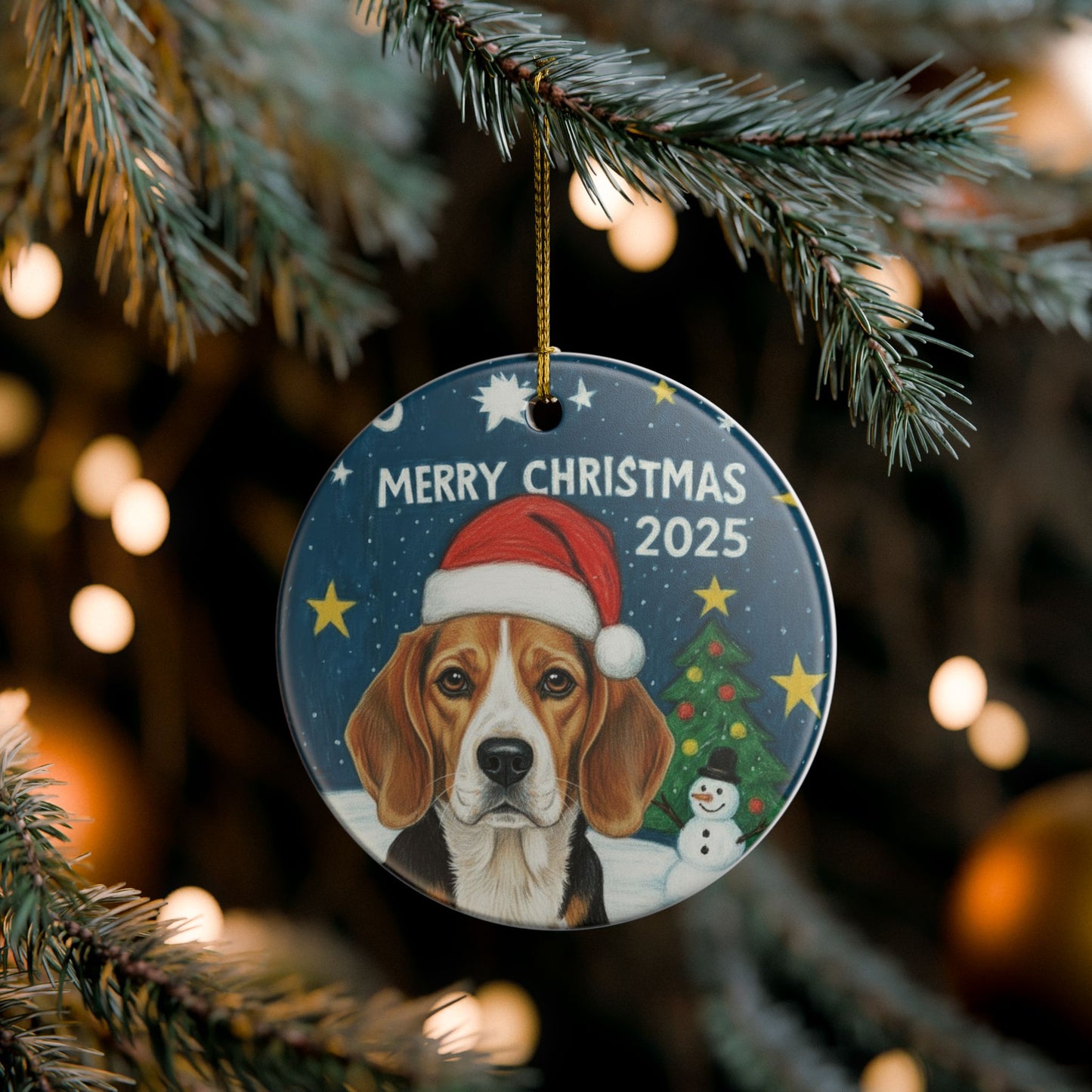 Beagle Christmas 2025 - 1- Ceramic