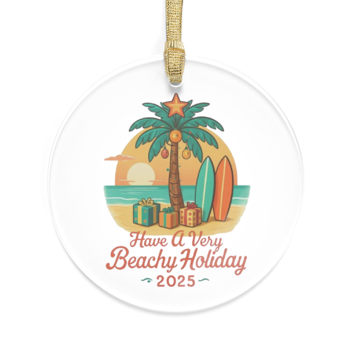 Have A Very Beach Christmas - 1 Acrylic