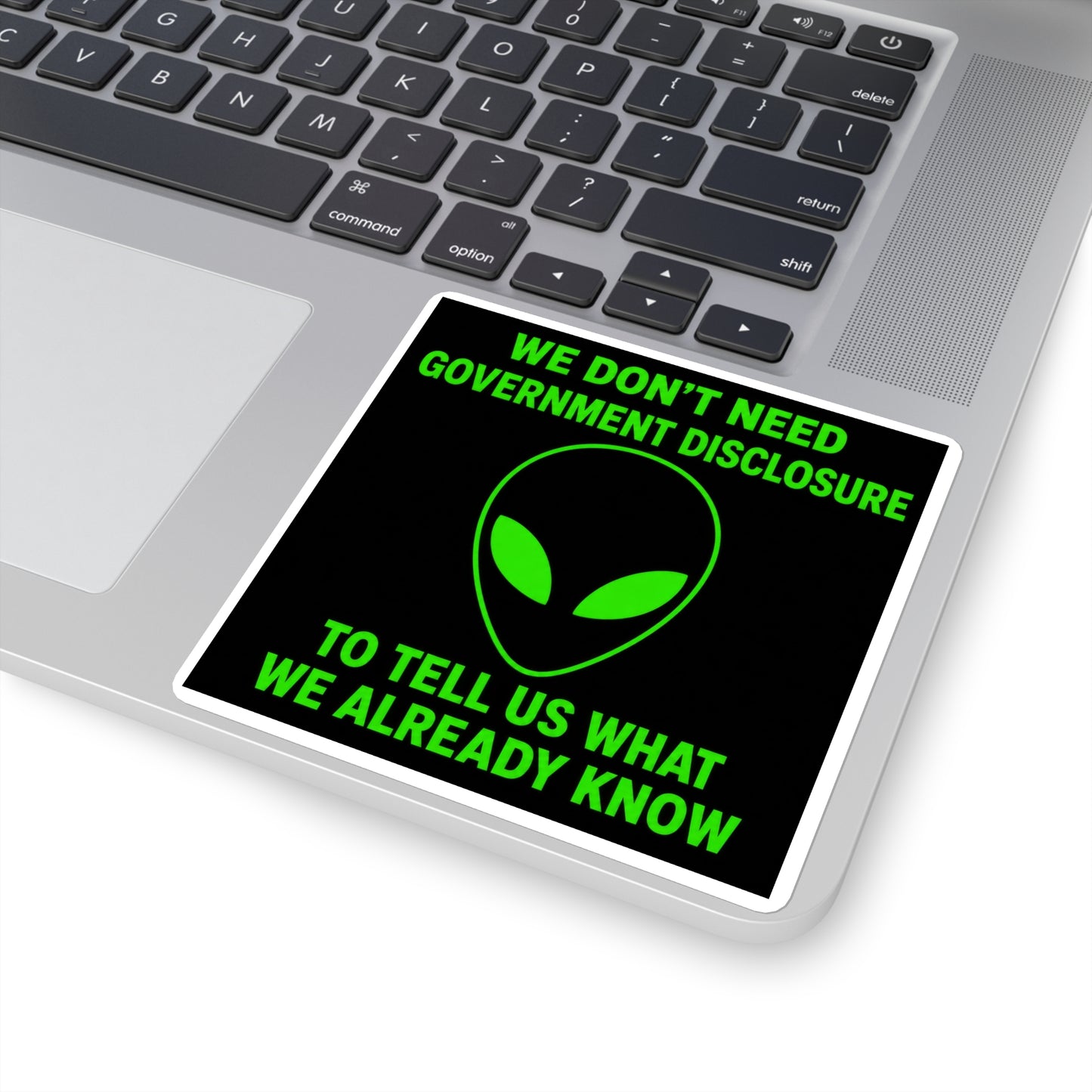 We Don't Need Government Disclosure - Sticker