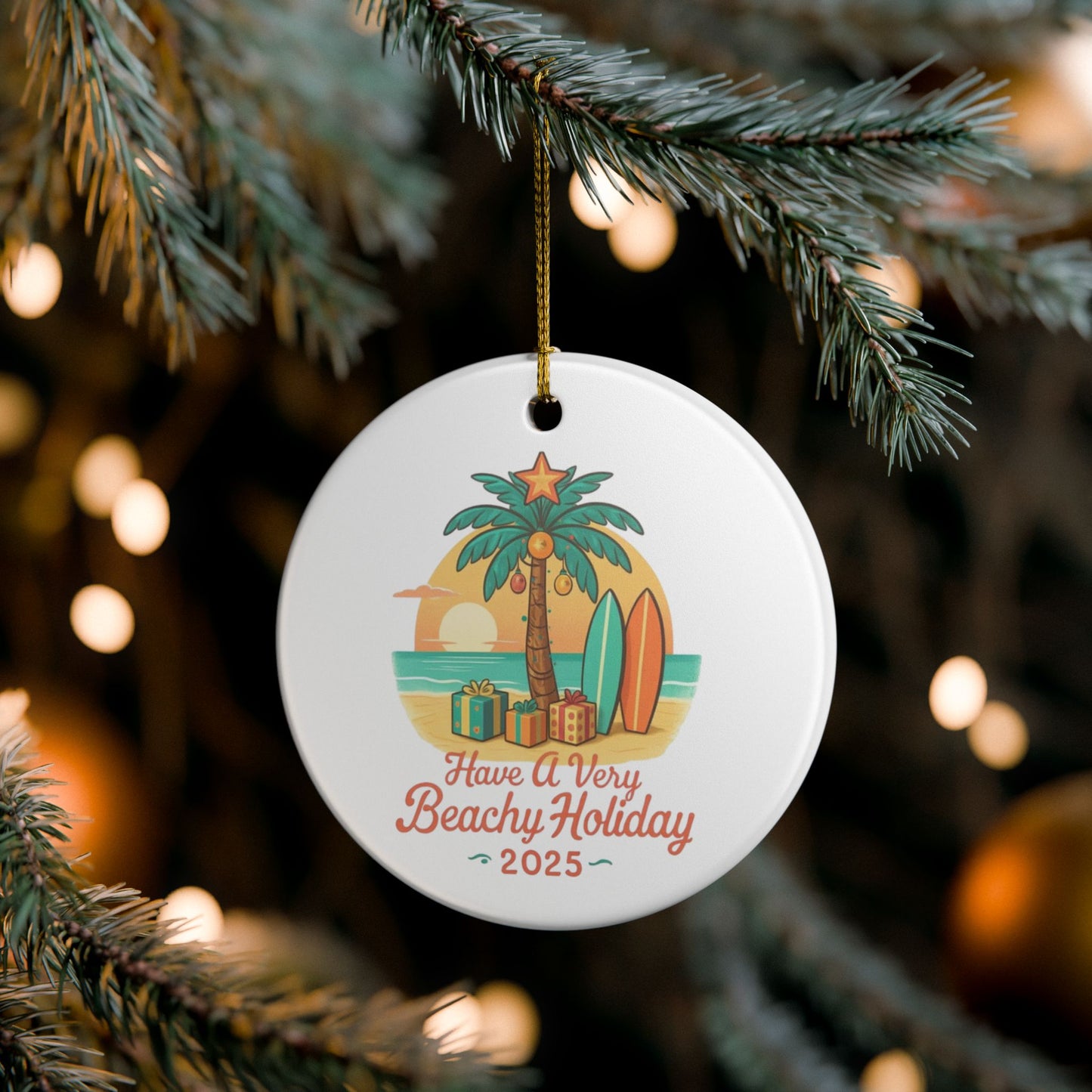 Have A Very Beachy Holiday - 1 - Ceramic
