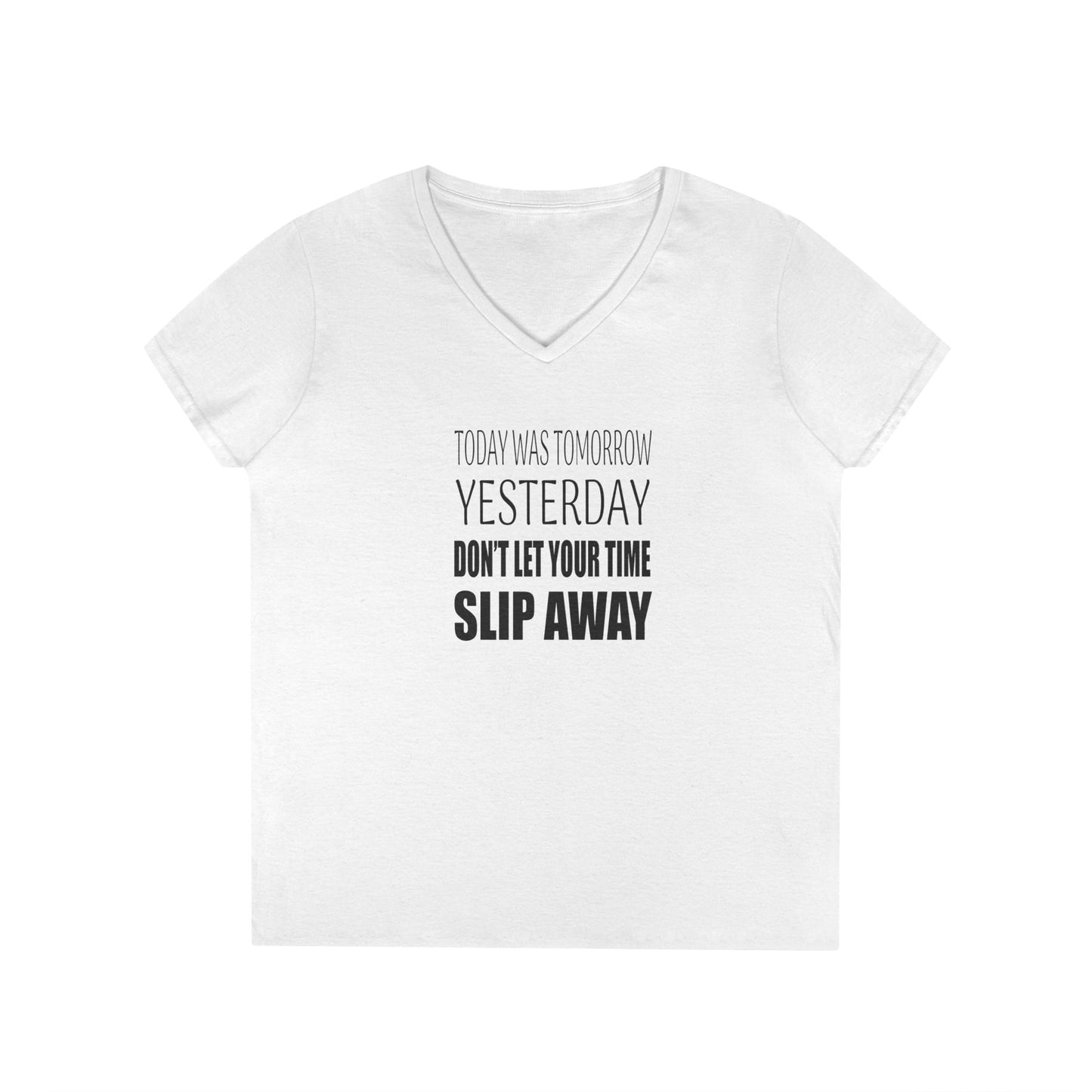 Today Was Tomorrow - Woman's V Neck