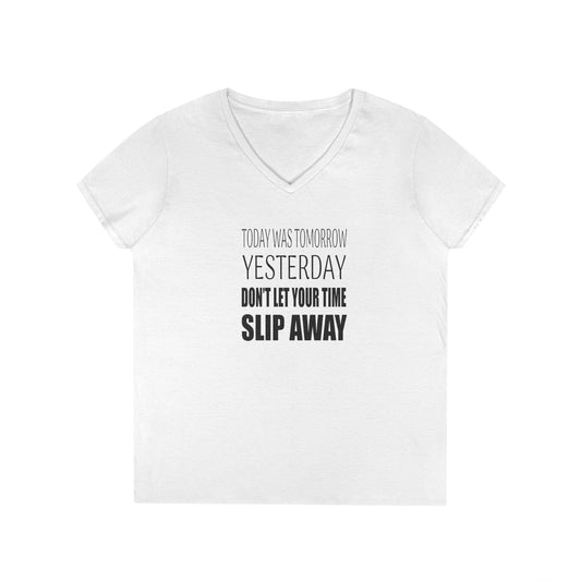 Today Was Tomorrow - Woman's V Neck