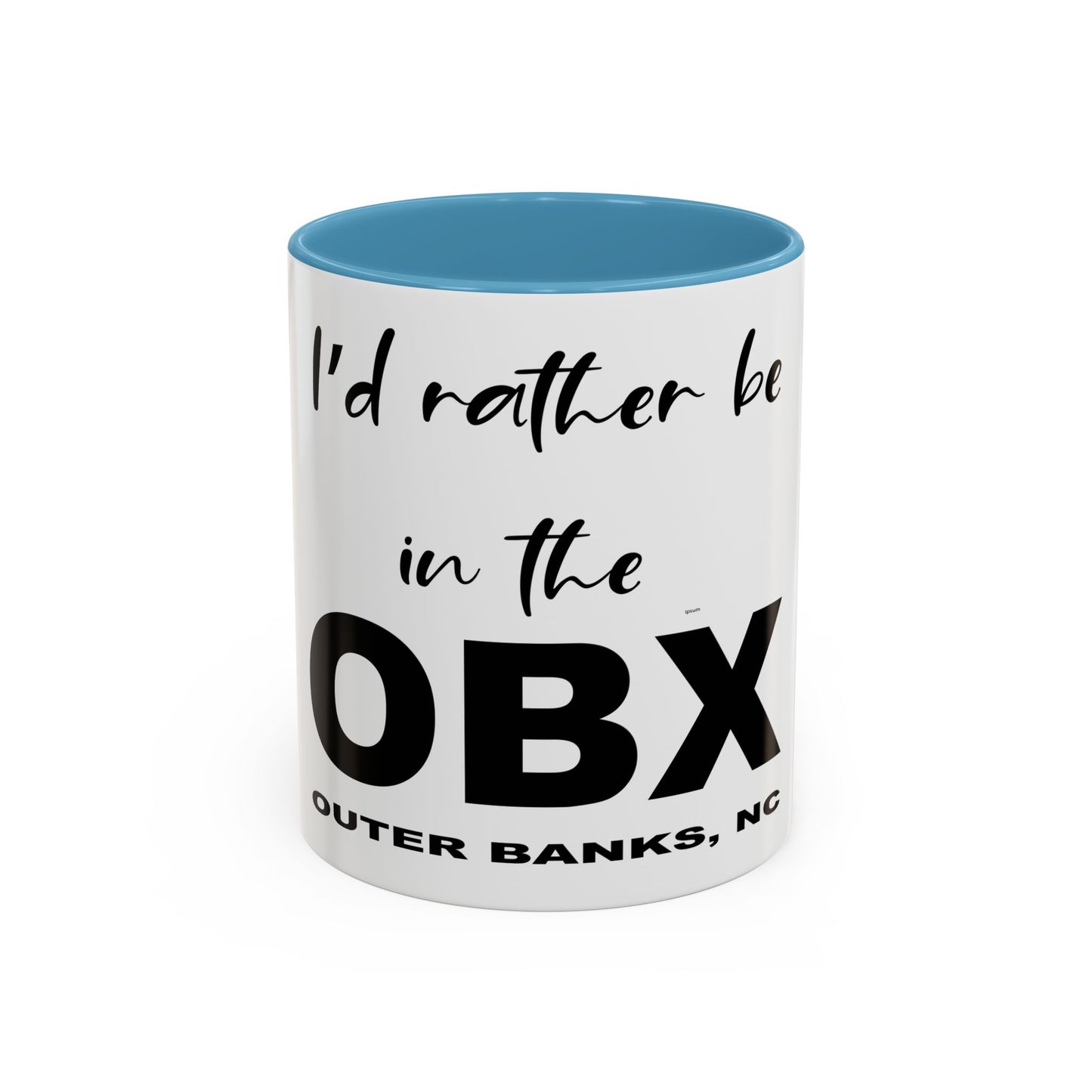 Accent Coffee Mug: Outer Banks Vibes, Perfect Gift for Beach Lovers, Travel Enthusiasts, Vacation Memories, Ocean Decor, Summer Drinkware