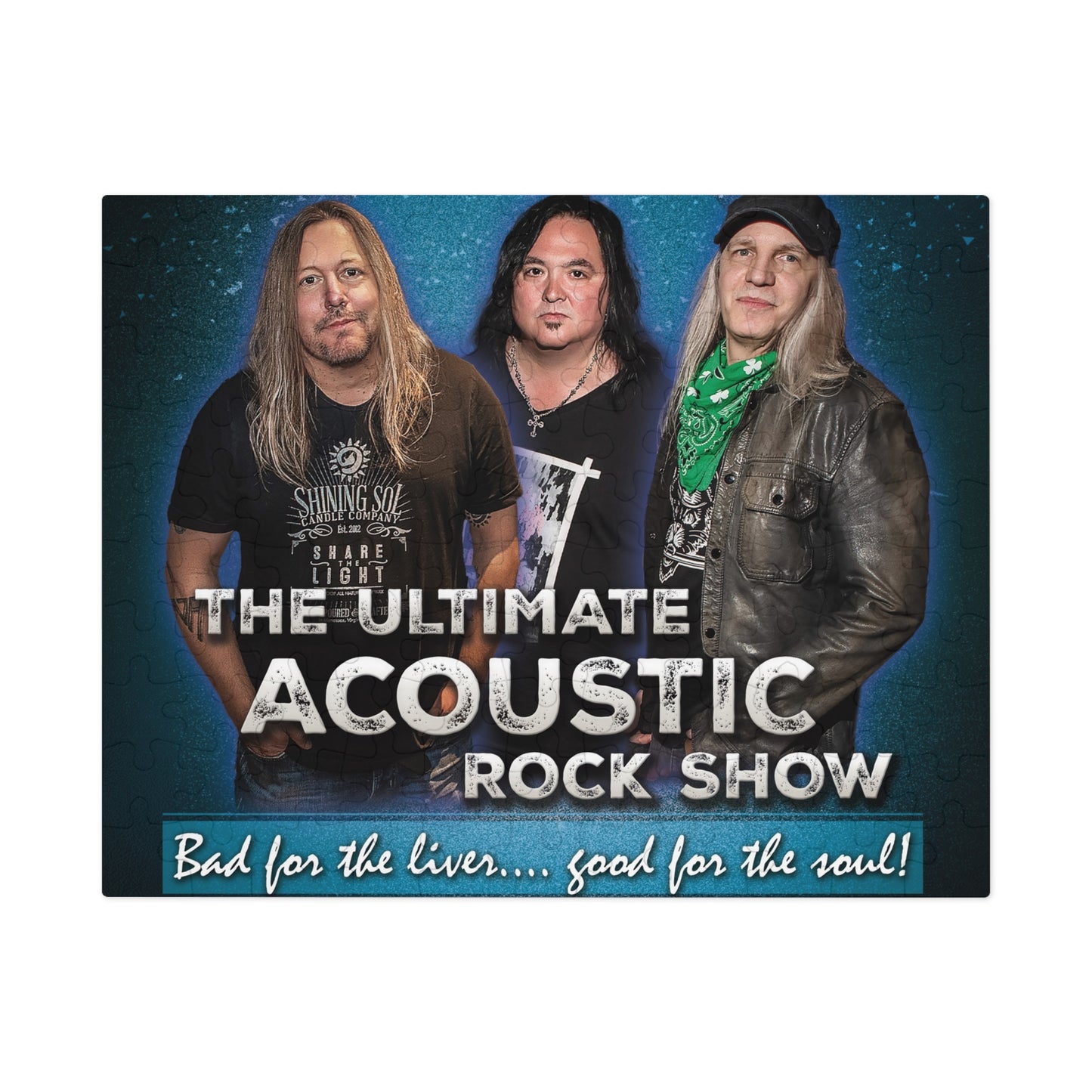 Ultimate Acoustic Rock Show Jigsaw Puzzle with Tin