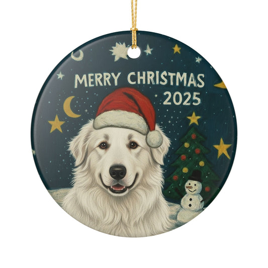 Great Pyrenees Christmas 2025 - 1 - Ceramic