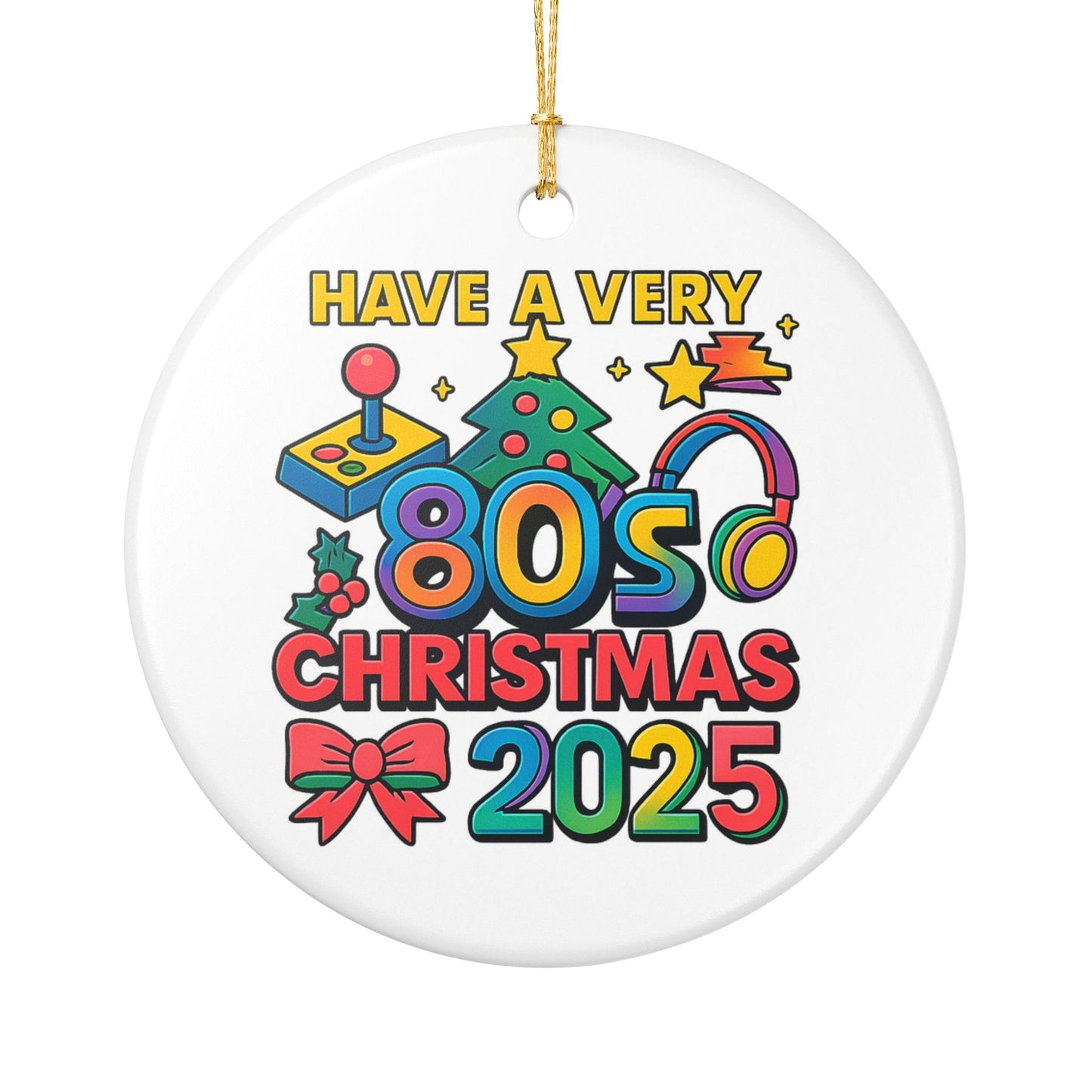 Have A Very 80's Christmas - 2 - Ceramic