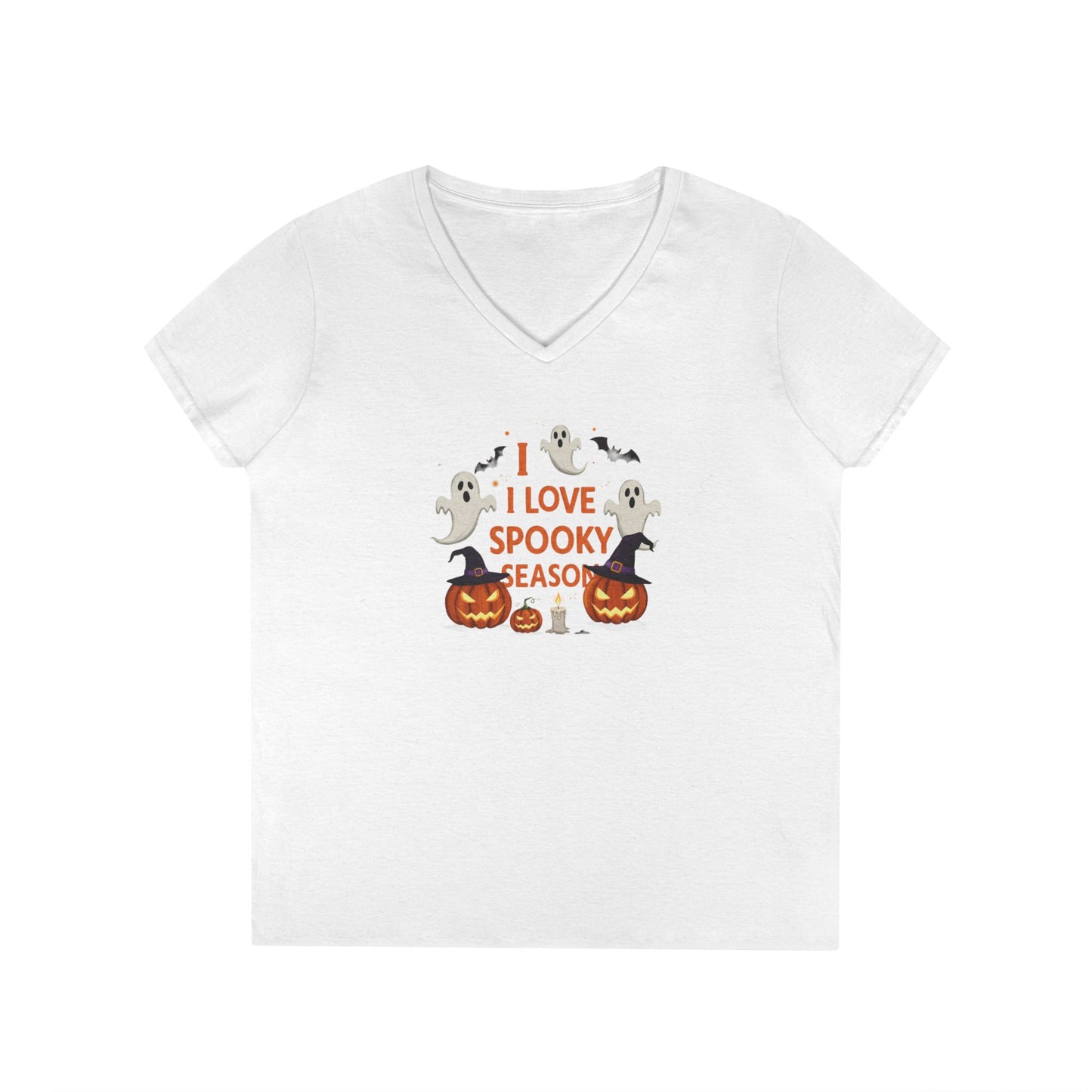 I Love Spooky Season - 2 - Woman's V Neck