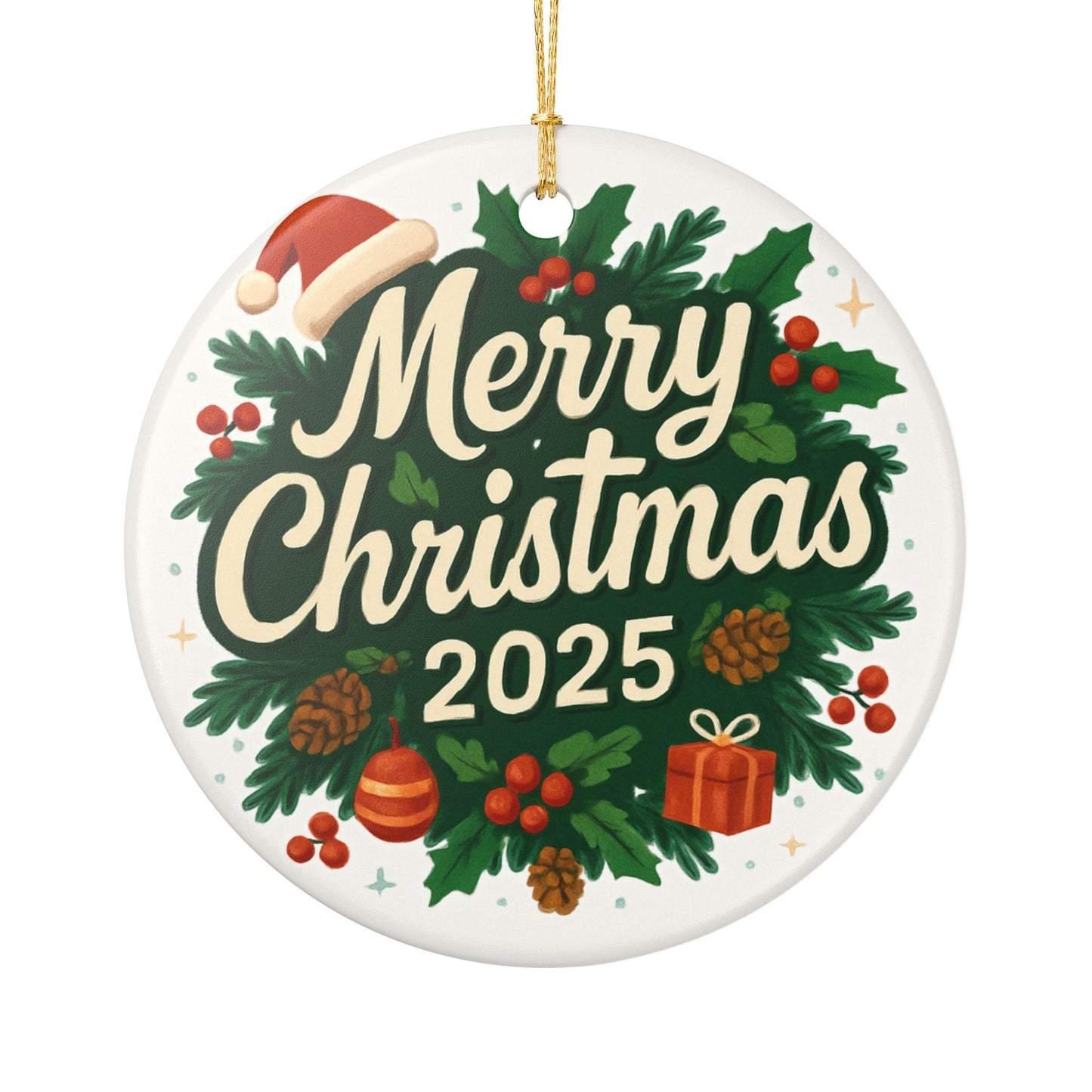 Merry Christmas 2025 - 2 - Ceramic