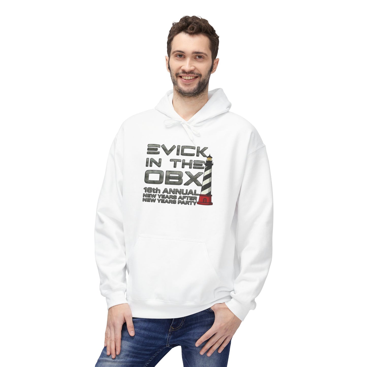 Limited Edition Evick in the OBX New Years Beach Party - Pull Over Hoodie