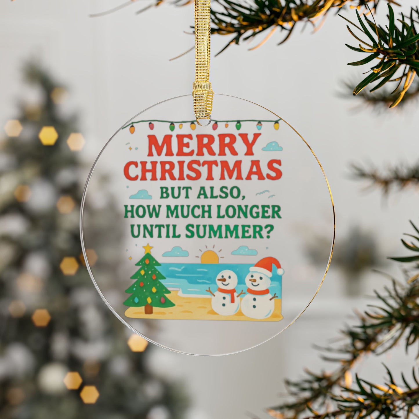 But Also How Much Longer Until Summer - 1 - Acrylic