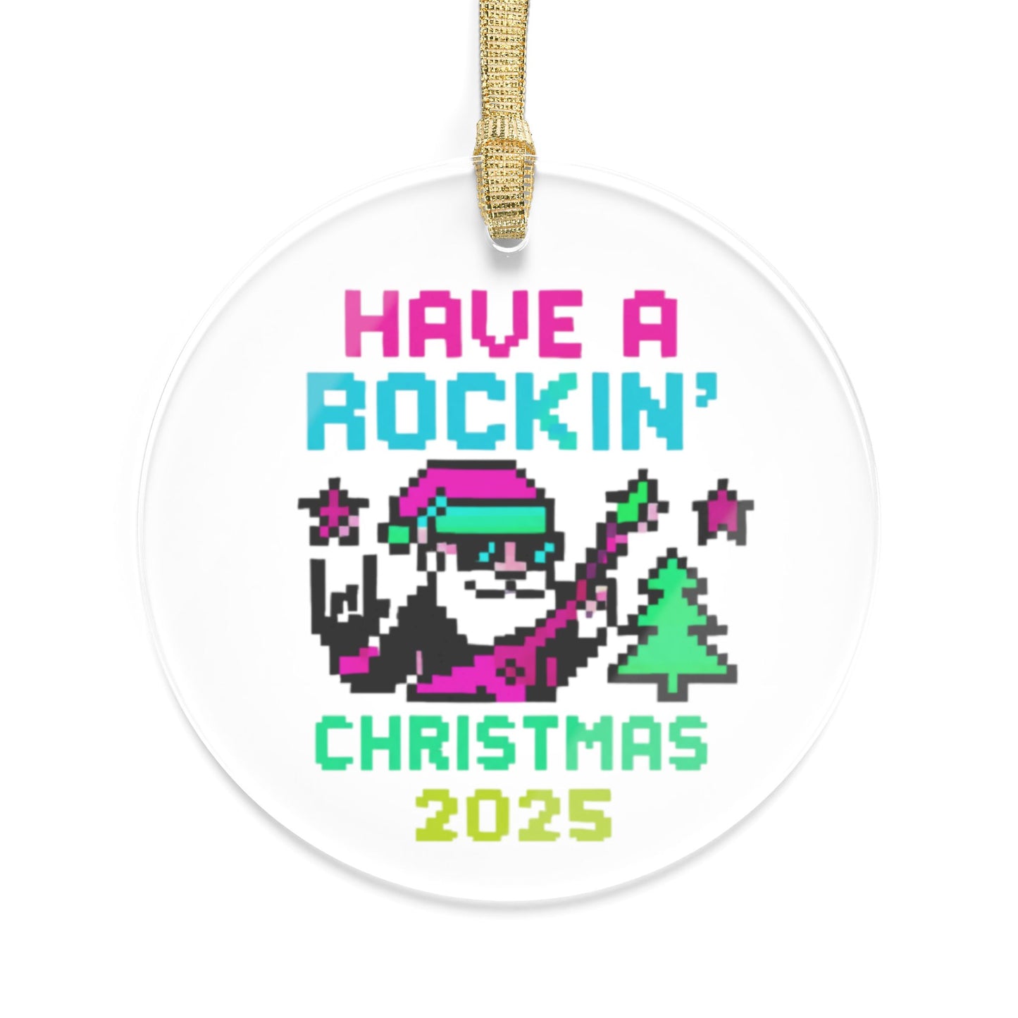 Have A Rockin Christmas - 2 - Acrylic