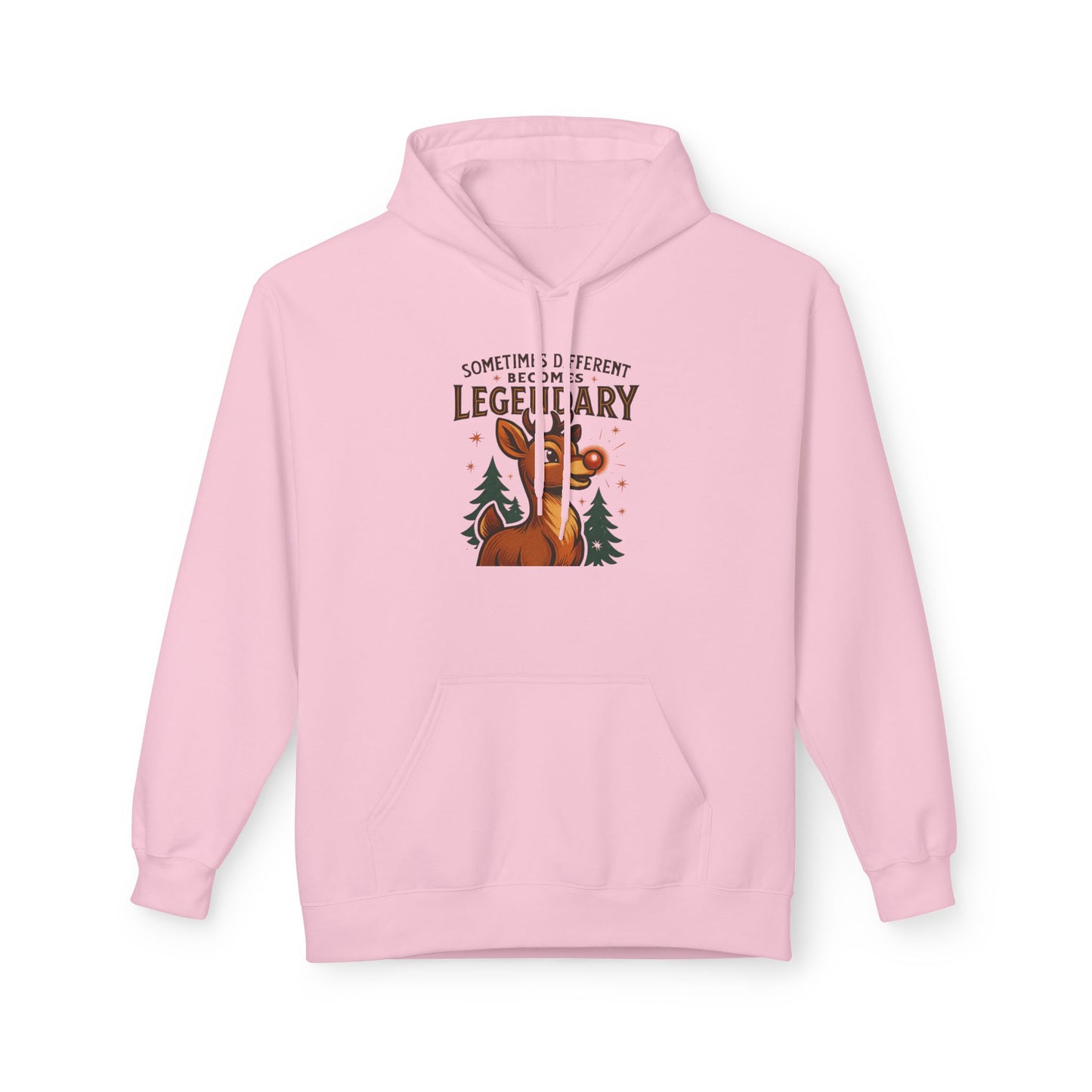Sometimes Different Becomes Legendary - Unisex Pull Over Hoodie