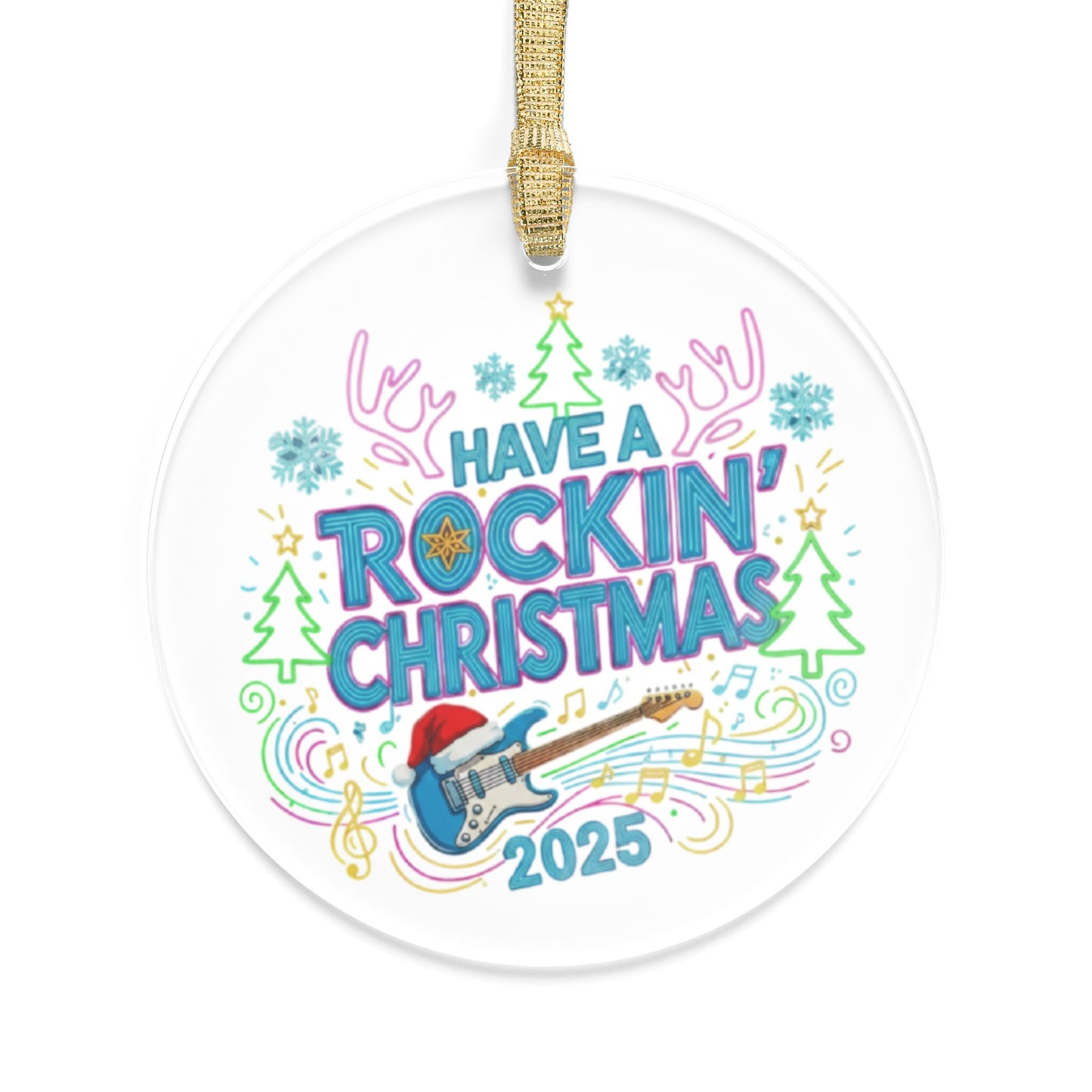 Have A Rockin Christmas 2025 - 1- Acrylic