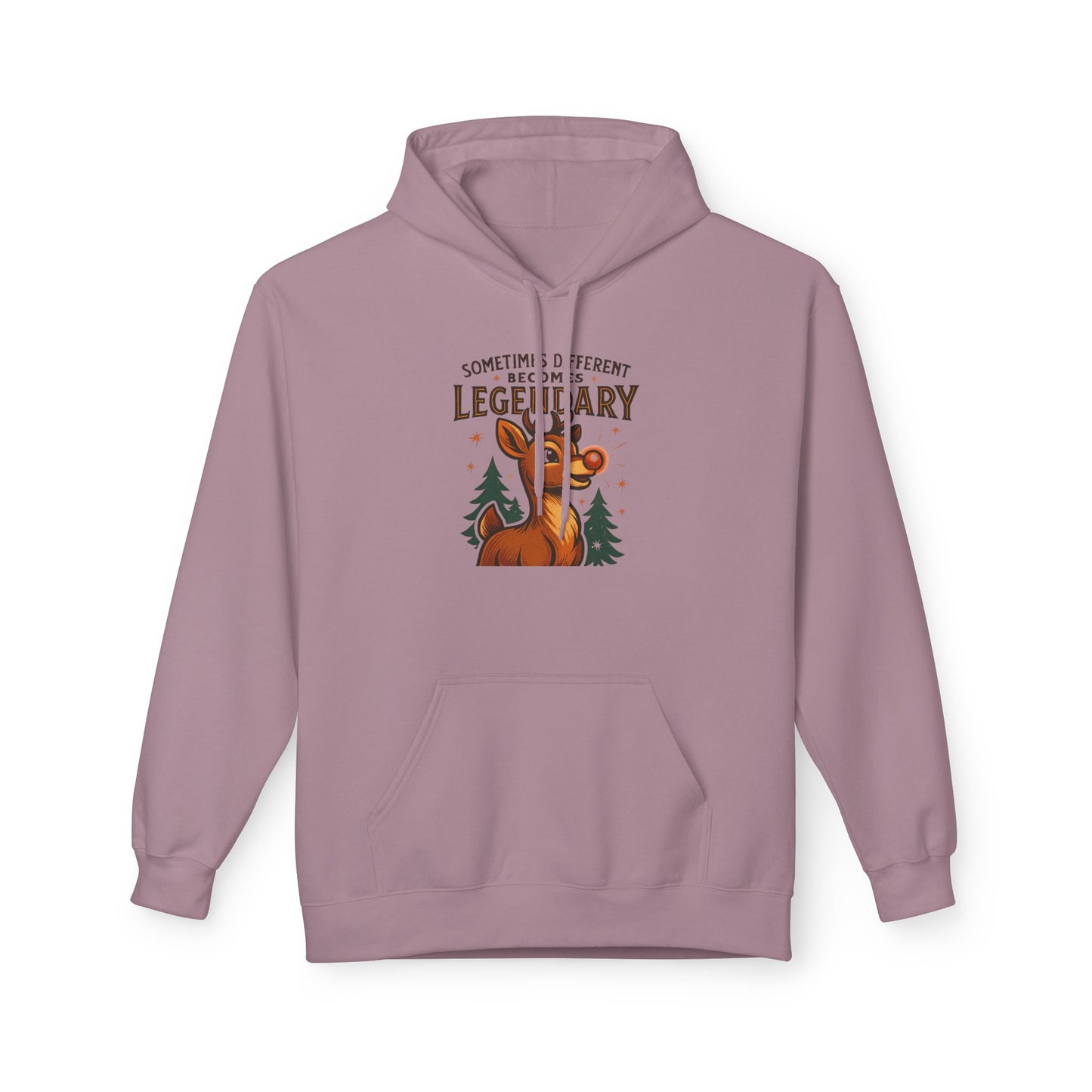 Sometimes Different Becomes Legendary - Unisex Pull Over Hoodie