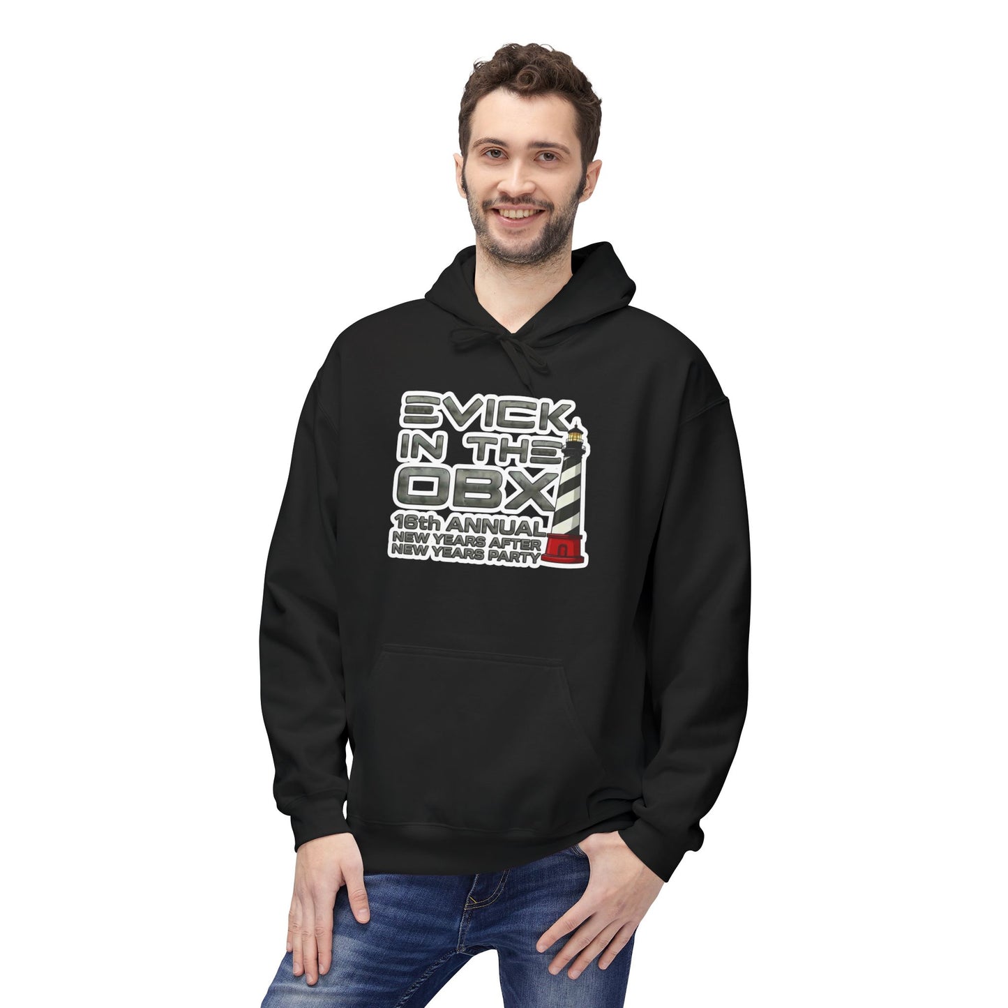 Limited Edition Evick in the OBX New Years Beach Party - Pull Over Hoodie