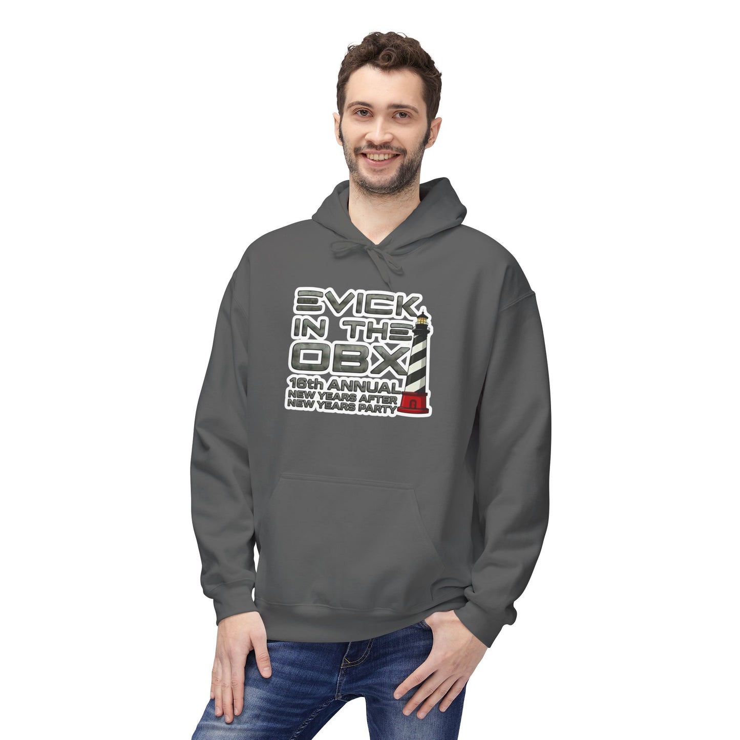 Limited Edition Evick in the OBX New Years Beach Party - Pull Over Hoodie