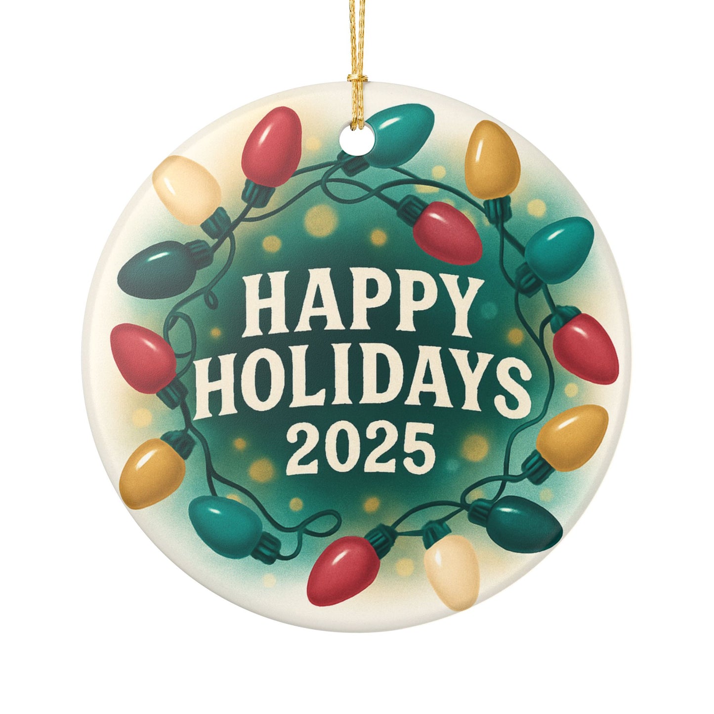 Happy Holidays 2025 - 1 - Ceramic