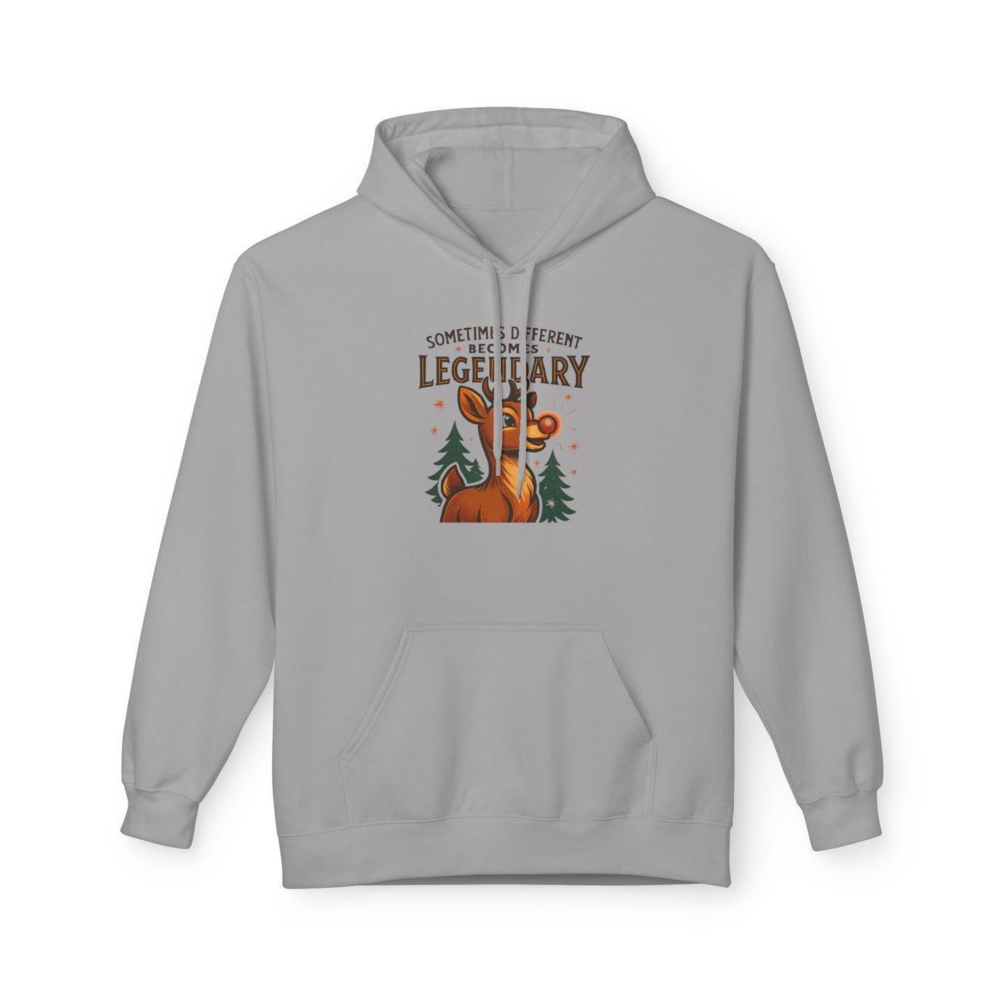 Sometimes Different Becomes Legendary - Unisex Pull Over Hoodie