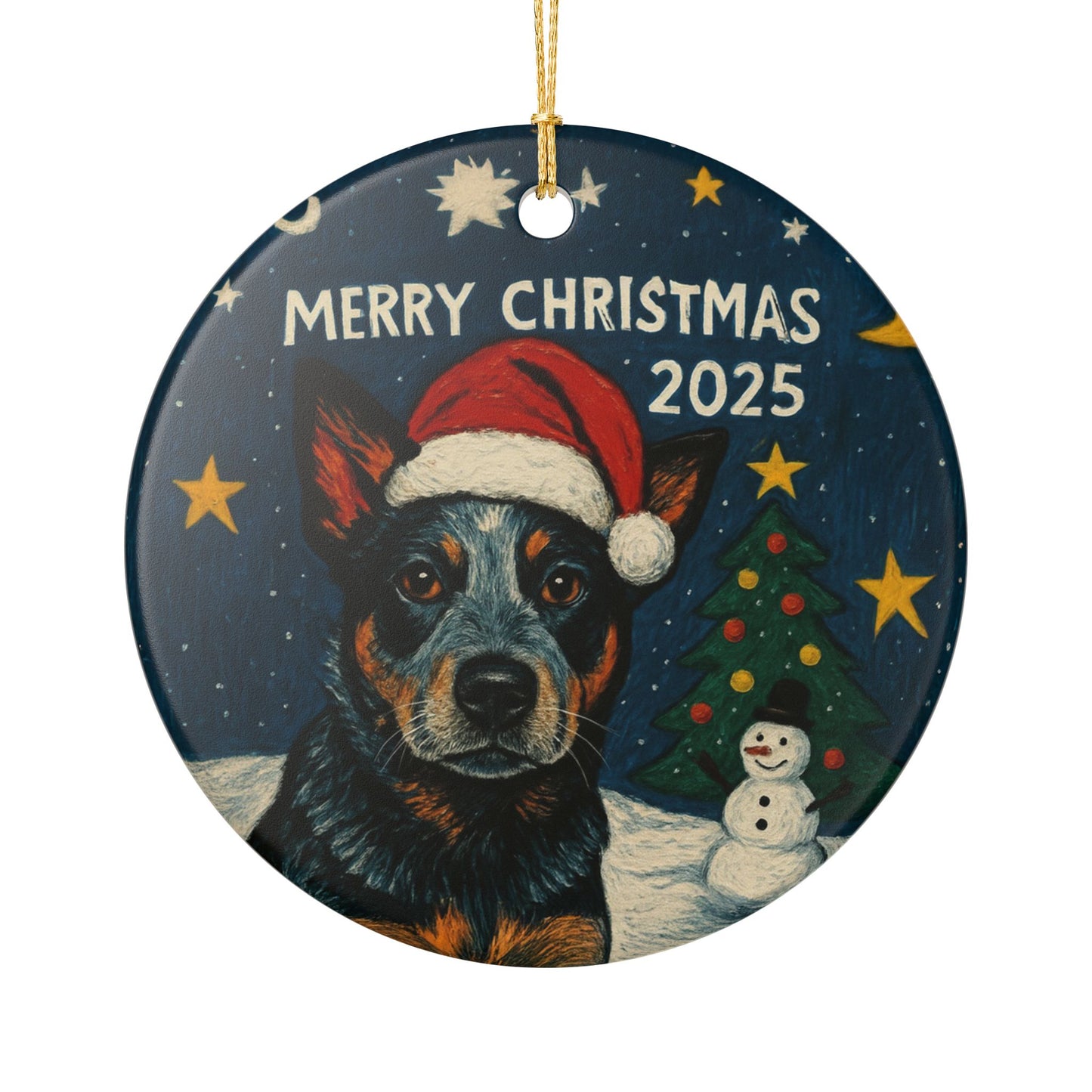 Blue Heeler Christmas 2025 - 1 - Ceramic