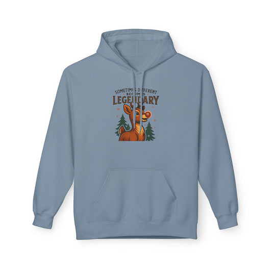 Sometimes Different Becomes Legendary - Unisex Pull Over Hoodie