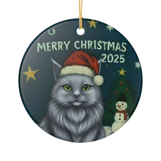 Russian Blue Christmas 2025 - Ceramic