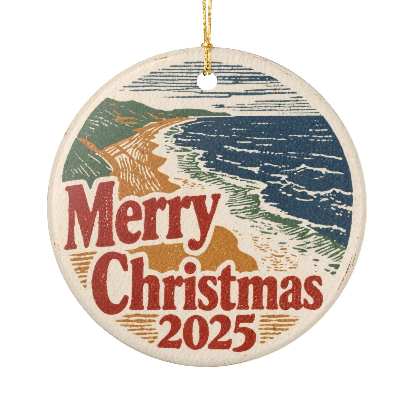 California Coast Christmas 2025 - 1 - Ceramic