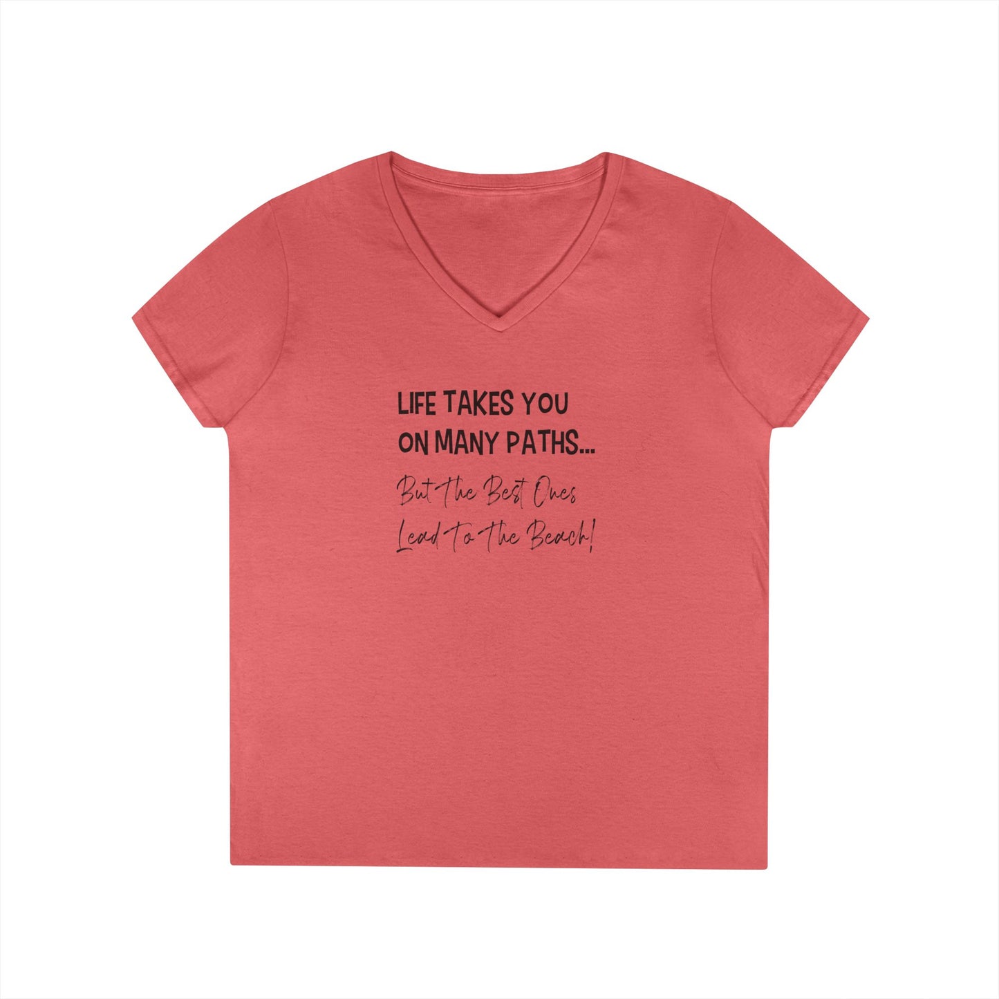 Life Takes You on Many Paths - Woman's V-Neck